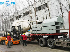 安徽膩（nì）子粉設備生產線已發（fā）貨