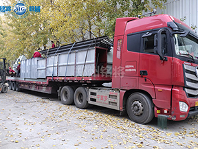 廣西南寧年產10萬噸幹粉（fěn）砂漿生產線已發貨