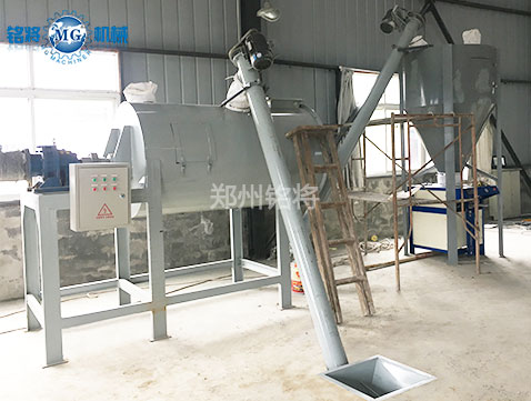 簡易幹粉砂漿生（shēng）產線