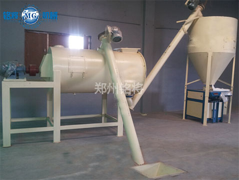 簡易幹粉砂漿生（shēng）產線