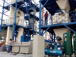 幹粉砂漿設備在使用過程中要注意什麽