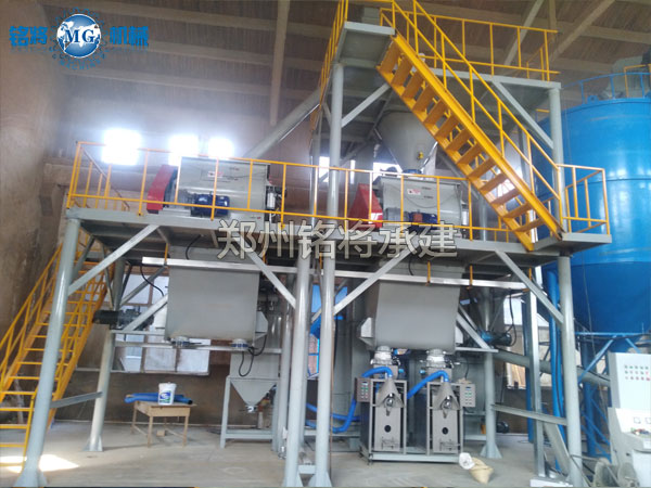 年產10萬噸幹混（hún）站案例，無錫東（dōng）駿達建材廠