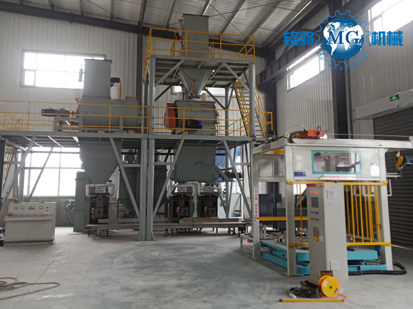 寧夏海原縣保溫砂（shā）漿生產線（xiàn）和膩（nì）子粉生（shēng）產線