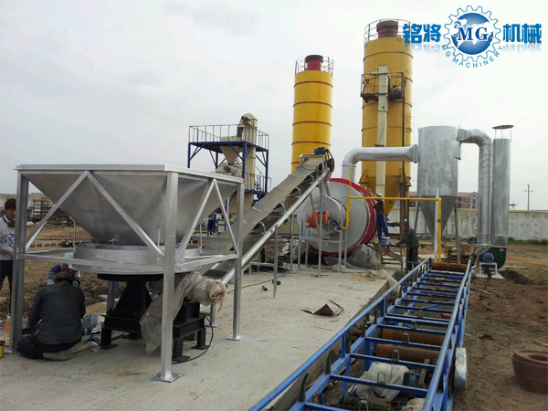 哈（hā）薩克斯坦全自動幹粉砂漿生（shēng）產線