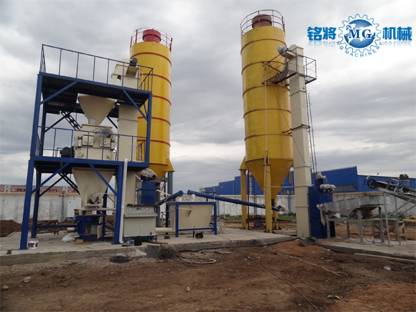 哈薩克斯坦全（quán）自動幹粉砂漿生產線