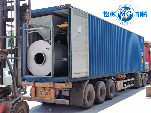 秘魯幹粉砂漿生產線裝車現場圖 秘魯幹粉砂漿生產線裝車現場圖