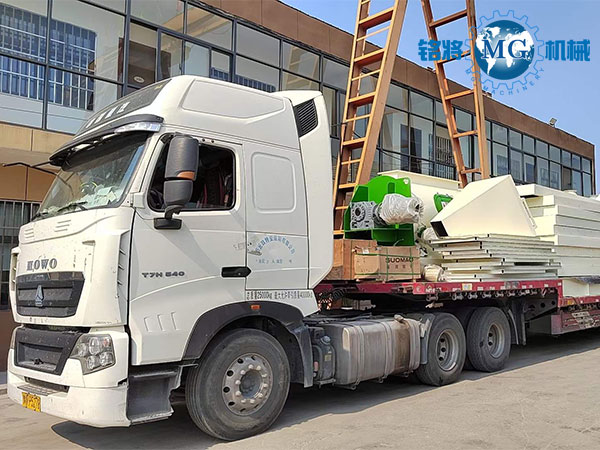 陝西鹹（xián）陽兩套特種砂漿生產線發貨圖