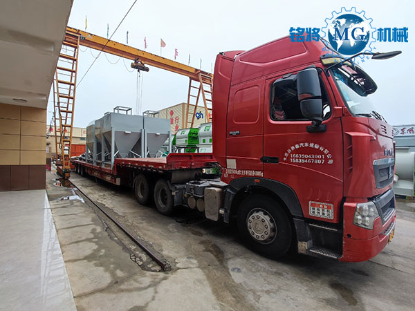 江西鷹潭幹粉砂漿（jiāng）設備發貨！