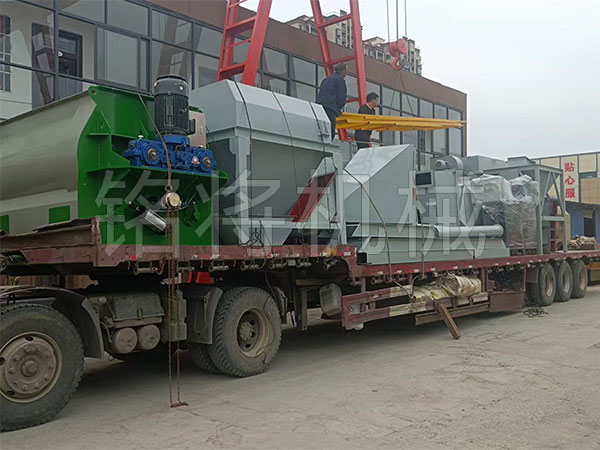 幹粉砂漿生產線發往湖北（běi）武漢