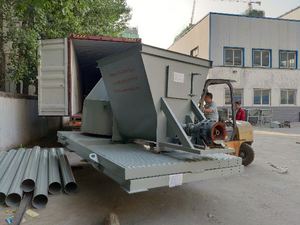 阿曼年產10萬噸幹混砂漿（jiāng）生產線發貨