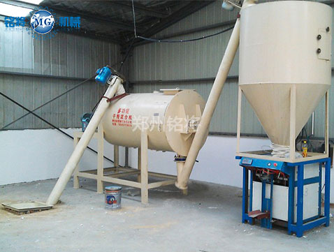 簡易(yì)幹粉砂漿生產線