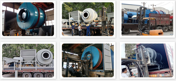 烘幹機發貨(huò)現場 烘(hōng)幹機發貨現場