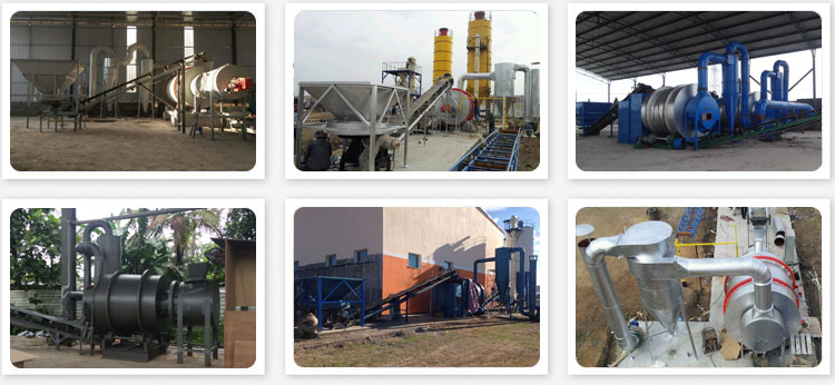 烘幹機安(ān)裝現場 烘幹機安裝現場