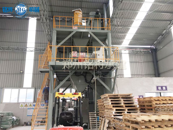 磷石膏(gāo)抹灰砂漿生產線