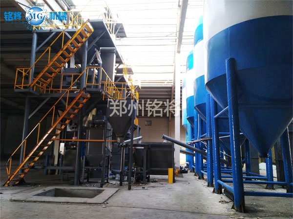 年（nián）產（chǎn）20萬噸幹粉砂漿生產線案例分享，吉林雙（shuāng）贏塗（tú）料（liào）有限公司