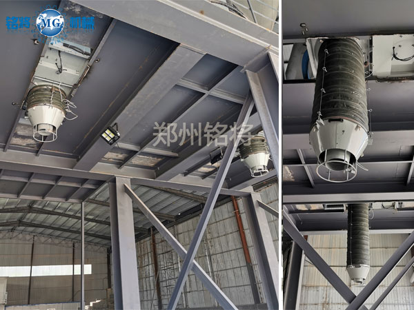 庫底散裝機安裝現場 庫底散裝(zhuāng)機安裝現場