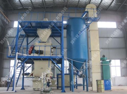 幹粉砂漿生產線