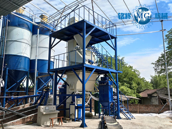 鄭州銘將瓷磚(zhuān)膠生產線 鄭州銘將瓷磚膠生產線