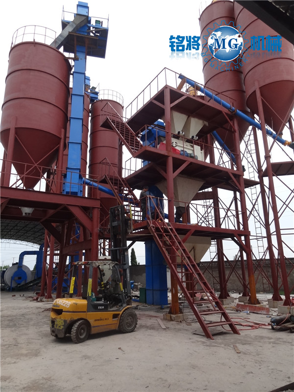 全自動幹粉砂漿生產線