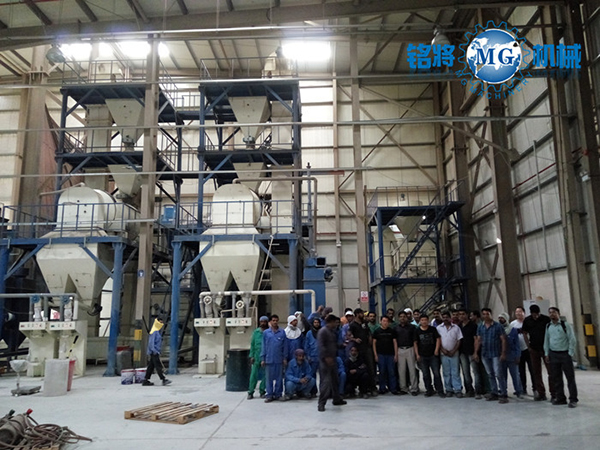 阿聯酋迪（dí）拜智能型保溫砂漿生產線