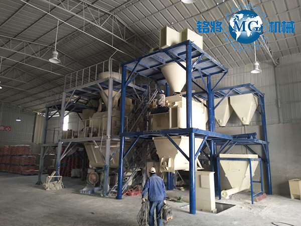 膩子粉生產線 膩子粉生(shēng)產線(xiàn)