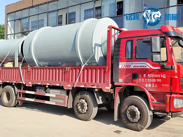 陝西幹粉砂漿設備（bèi）發貨現場