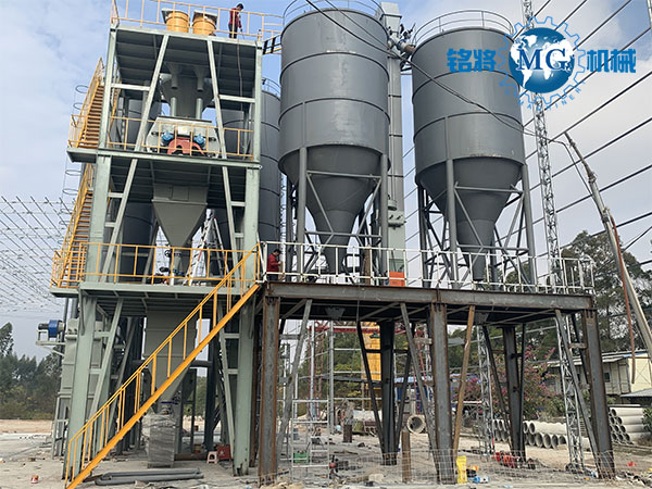 幹粉砂漿攪拌站（zhàn）和混凝土（tǔ）攪拌站（zhàn）一樣嗎？可不可以通用？