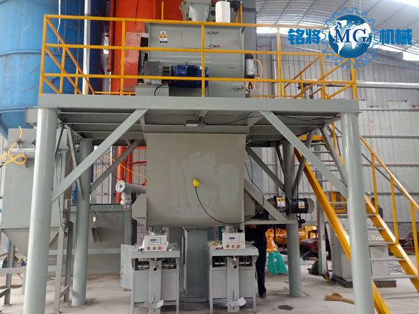 幹粉砂（shā）漿生產線不能正常進料的原因