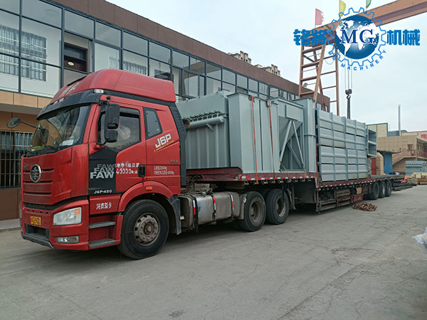 河北唐山四套幹粉砂漿生產線發貨