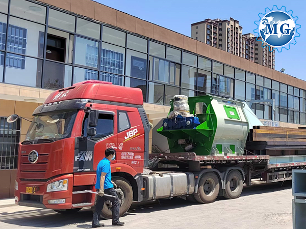 駐馬店(diàn)年產20萬噸幹(gàn)粉砂漿(jiāng)生產線發貨! 駐馬店年產20萬噸幹粉砂漿生產線發貨!