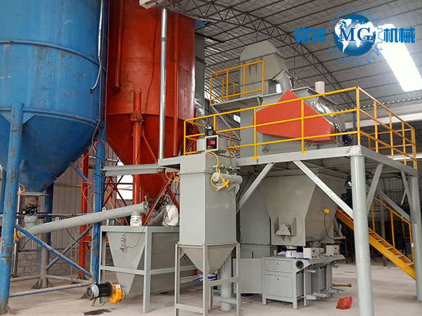 提高幹粉(fěn)砂漿設(shè)備產量的方法 提高(gāo)幹粉砂漿設備產量的方法