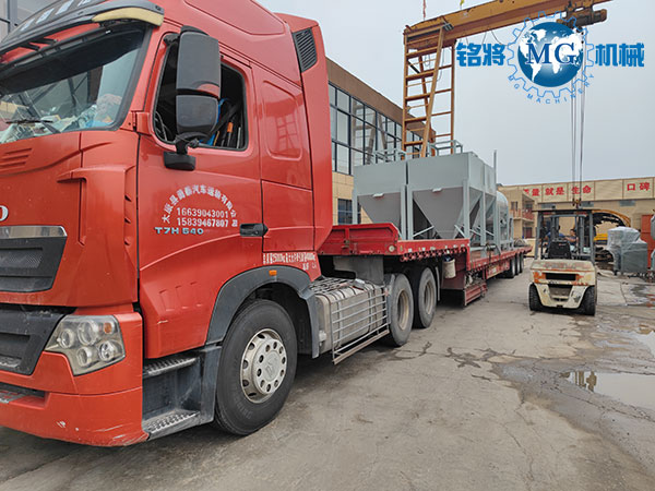 江西鷹（yīng）潭幹粉砂漿設備發貨！