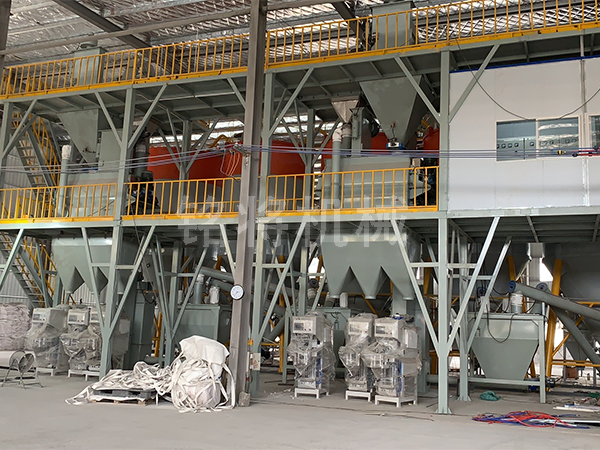 幹(gàn)混砂漿生產線 幹混砂漿生產線