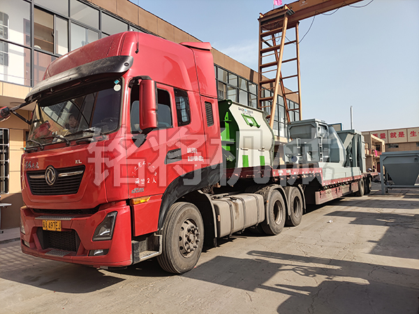 四立方主（zhǔ）機，時產15噸生產線，發往江蘇連雲港