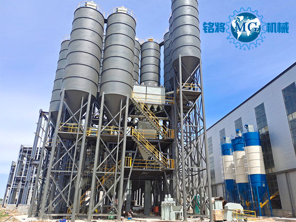 年產50萬噸幹混砂(shā)漿攪拌站