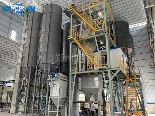 年產10萬噸幹(gàn)混砂漿生產線